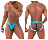 PPU 2308 Einseitiger Mesh-Jockstrap Farbe Türkis